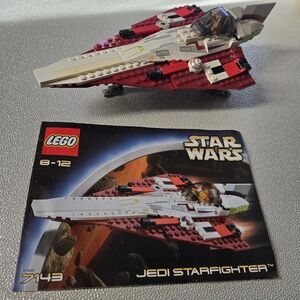⭐️LEGO 7143 Star Wars Jedi Starfighter⭐️Retired
